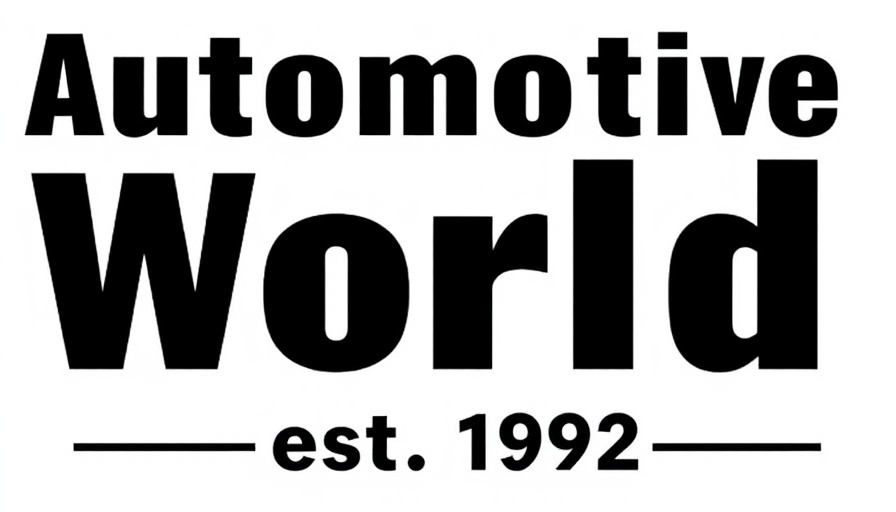 Logo of Automotive World est. 1992 for IIHS safety awards.