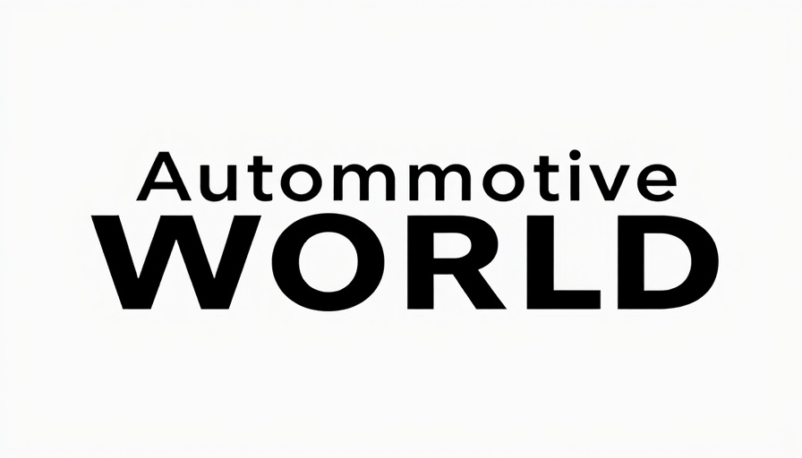 Automotive World logo with black text, est. 1992.