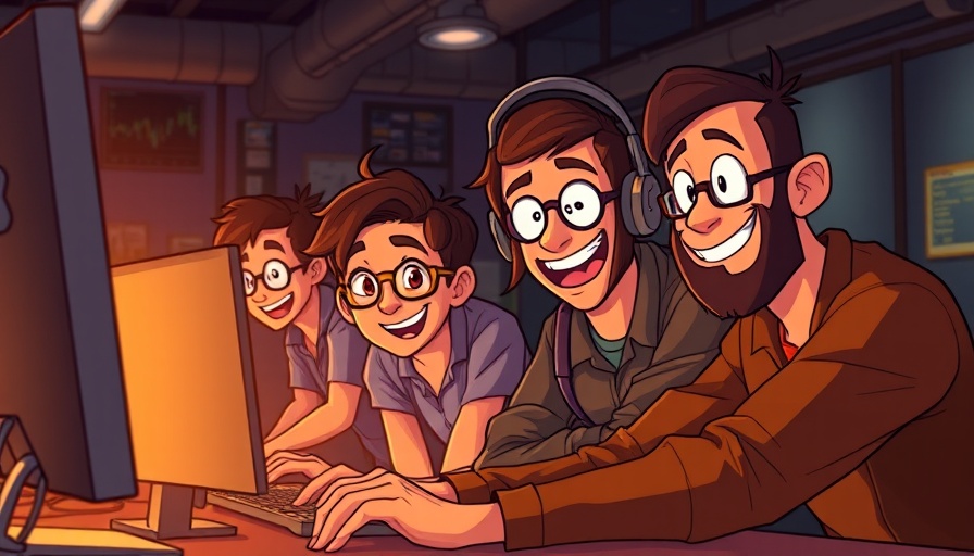 OpenAI o1 Model: Cartoon programmers collaborating in office