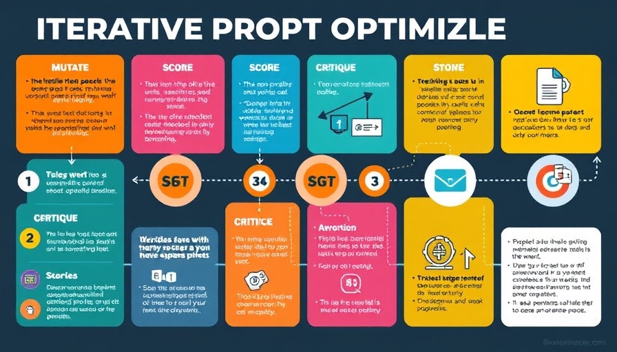 Diagram of iterative prompt optimization process for Prompt Optimization.