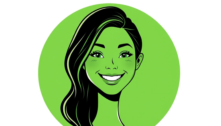 Minimalistic vector woman portrait, technology failures discussion