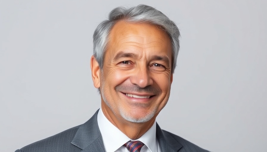 Bob Mayo retirement announcement portrait, professional image.