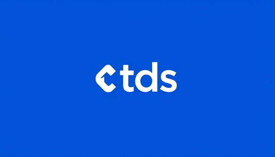 AI advancements logo with 'tds' text on blue background