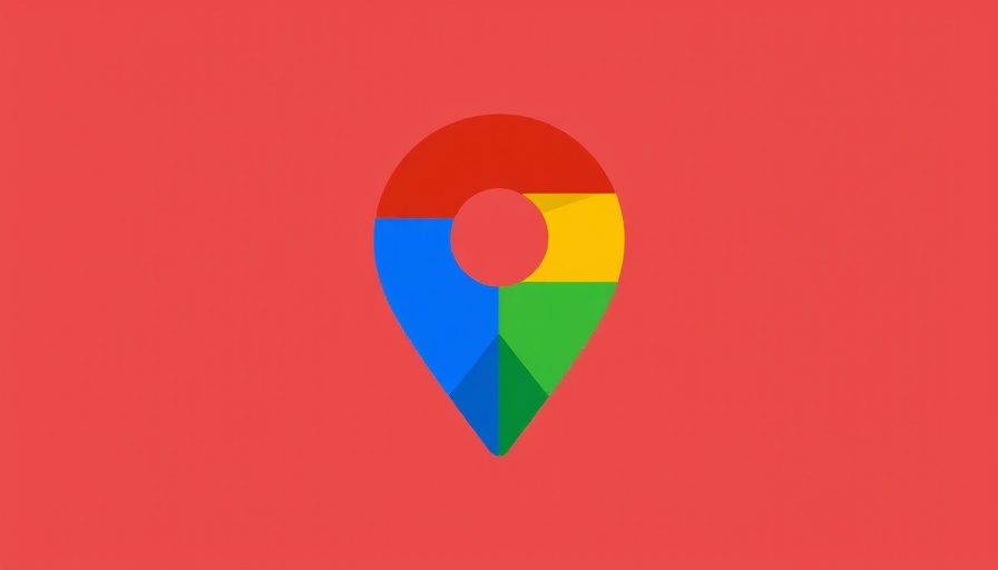 Google Street View colorful pin logo on a vibrant background
