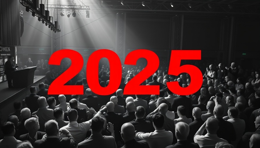 NPDA election results bold 2025 auction calendar graphic.