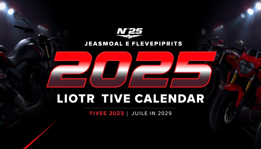 Powersports Rep Association 2025 auction promo banner.