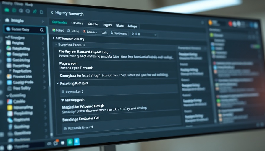 Digital task management showing keyword research organization.