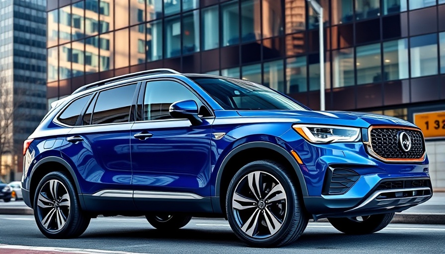 Ford SUV parked in cityscape related to Ford Lincoln recall