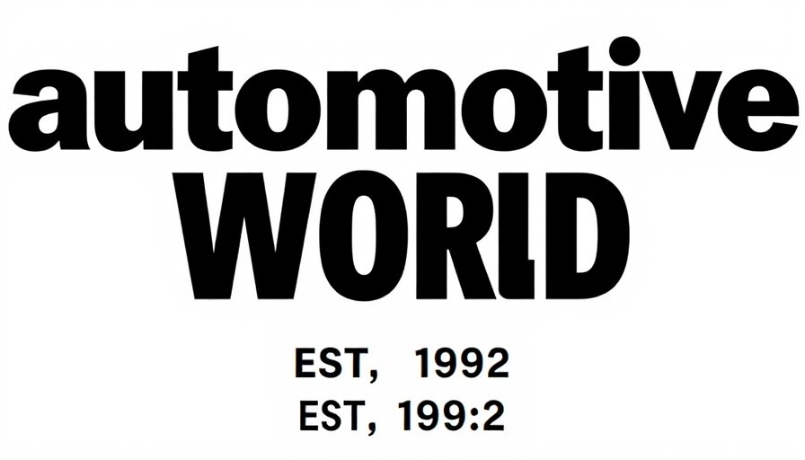 Automotive World logo, established 1992, Kia sales report