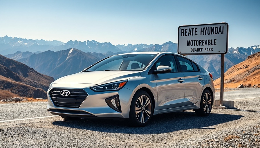 Hyundai IONIQ 5 at world's highest motorable pass.