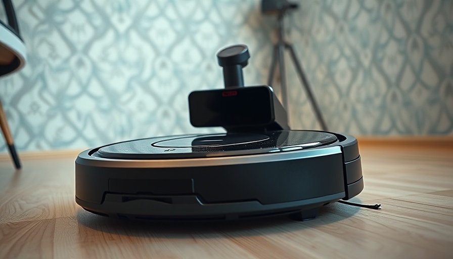 Roborock Saros Z70 cleaning wooden floor with extendable arm