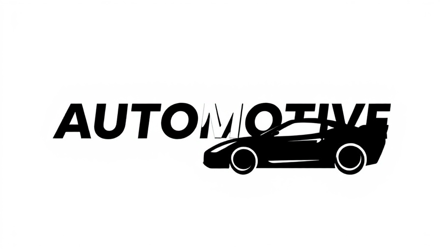 Automotive World black and white logo with a minimalist style.