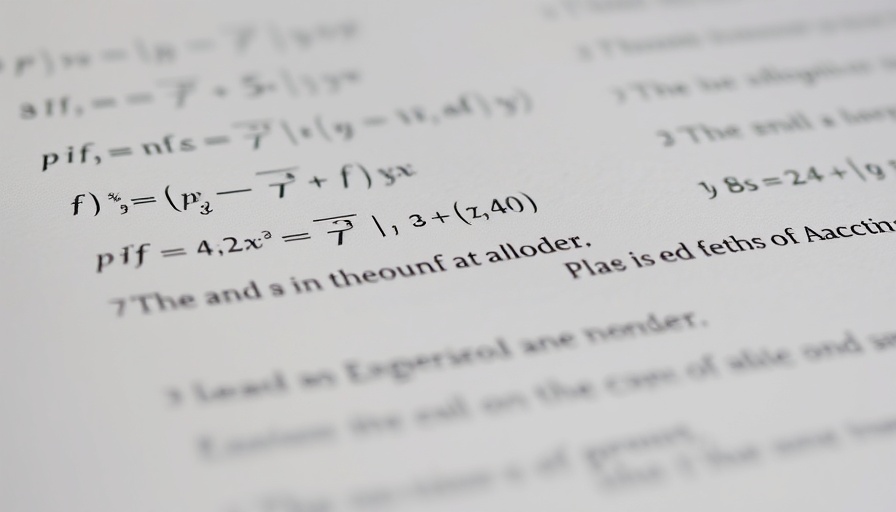 Detailed algebraic expressions on paper related to machine learning math