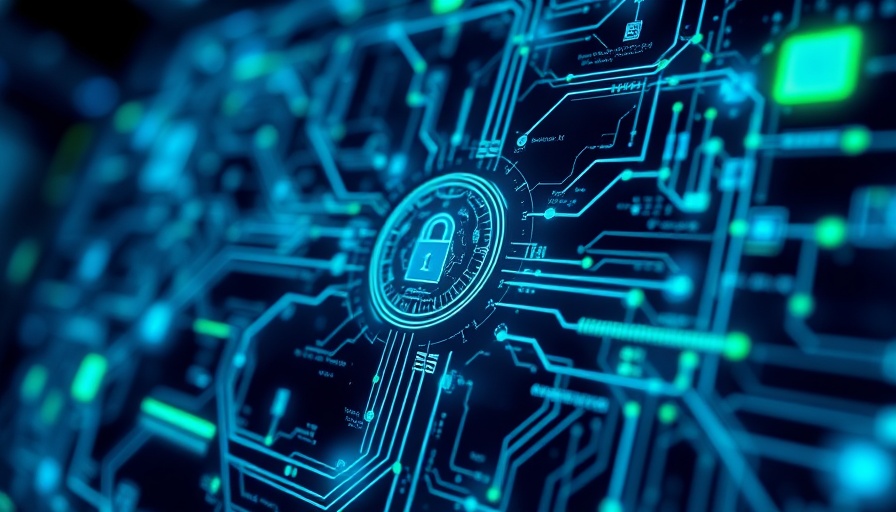 AI Cybersecurity: Futuristic digital interface with networks.