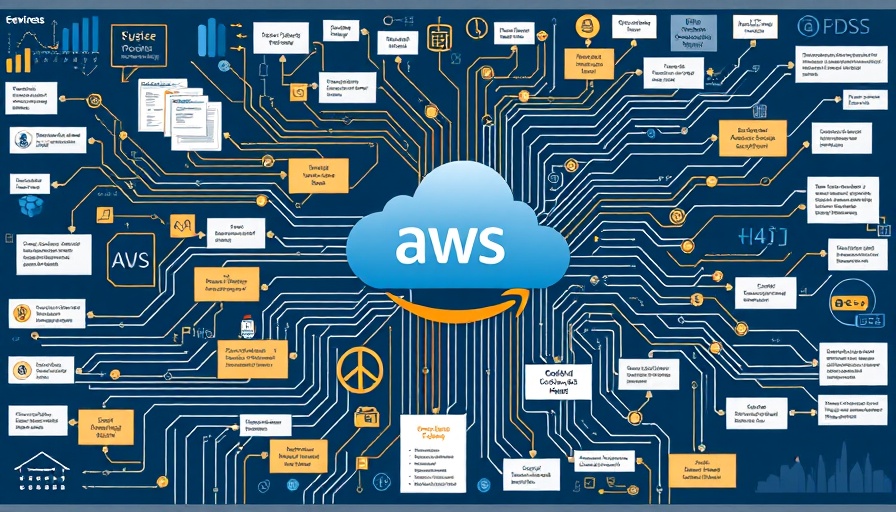 AWS cloud architecture for AI in finance application.
