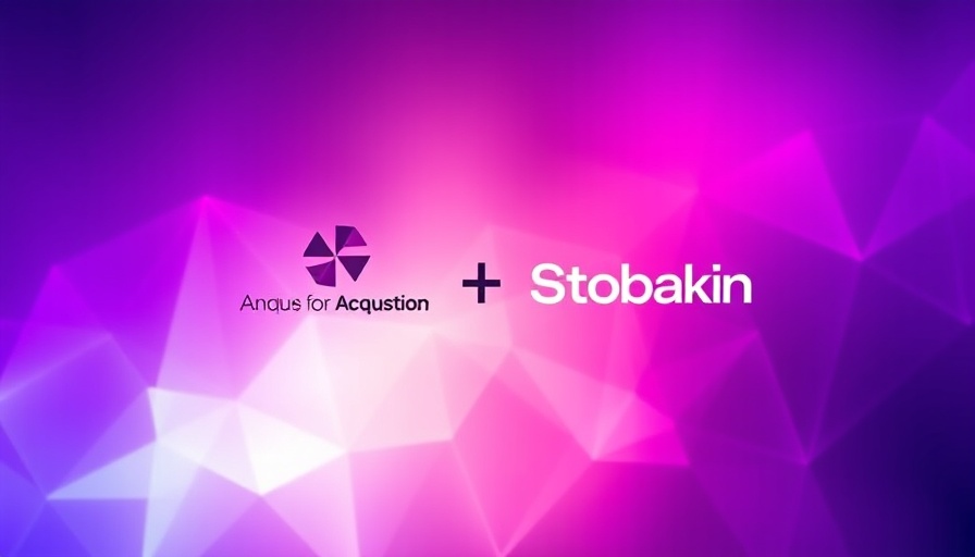 AI-driven personalization merger illustration with company logos.