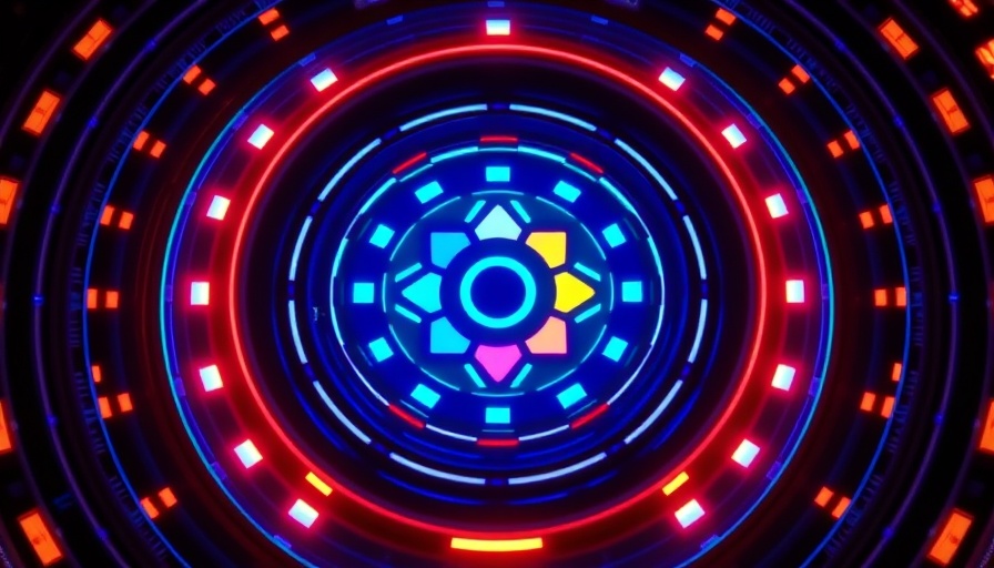 Colorful circular logo with concentric blue rings for Chromium Development Fund.