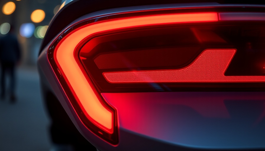 Scout EV rear tail light detail for Scout EV repairs