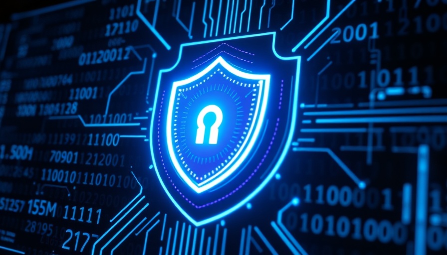 Digital shield representing a cybersecurity breach in a virtual environment.