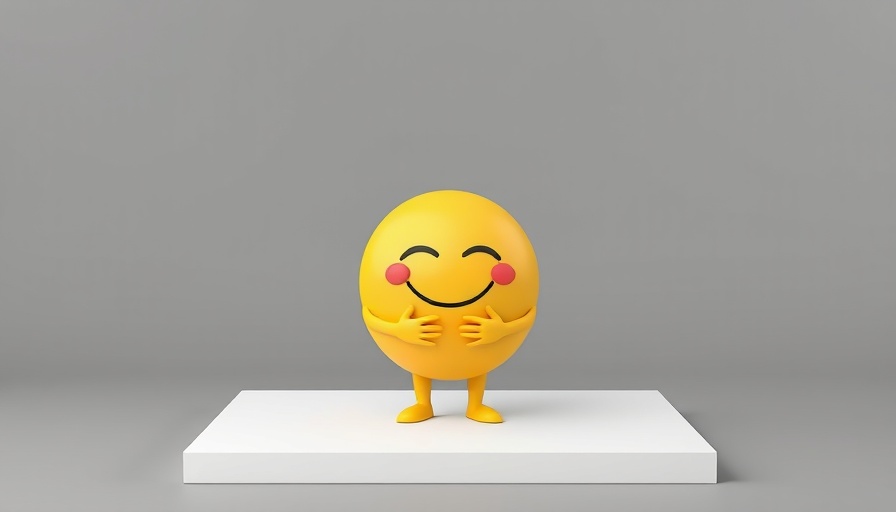 Friendly cartoon icon on white square, symbolizing AI patent dispute