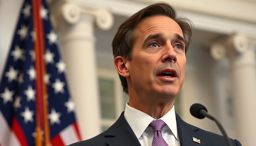 Speaker discusses Biden's climate policy at White House podium.
