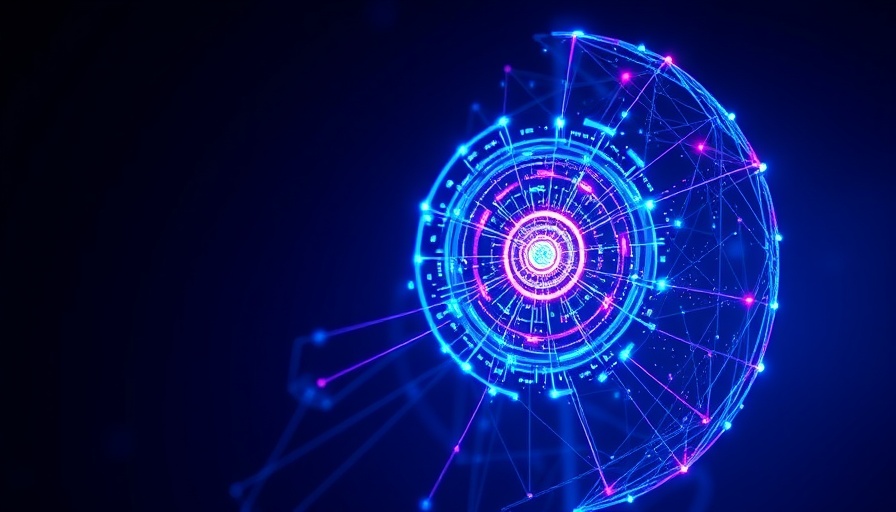 Futuristic AI technology integration with digital design at CES