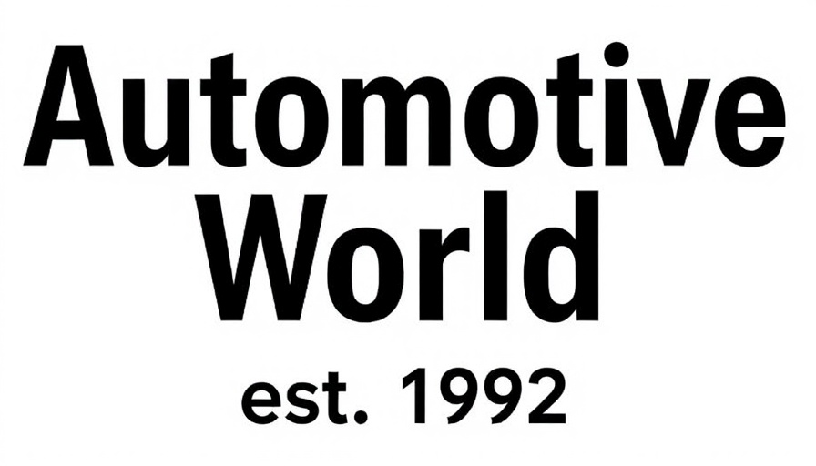 Automotive World logo with established year 1992.