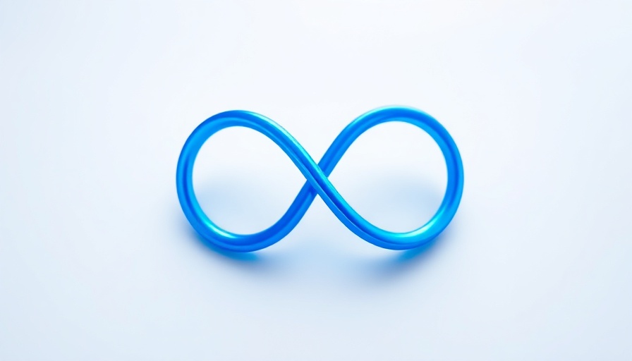 Blurred blue Meta logo symbolizing Meta DEI shift