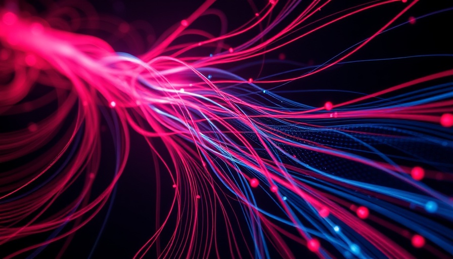 Dynamic data flow representation with fiber optic lines, OpenAI text classification.