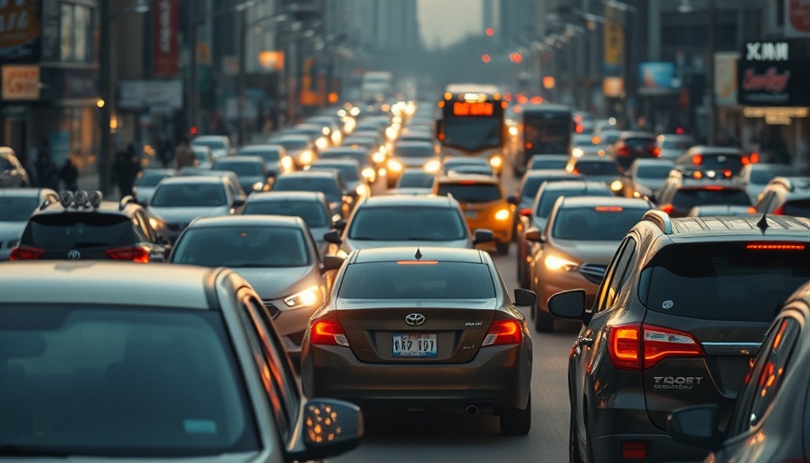 SAFCO loan deal: urban traffic with brightly illuminated cars.