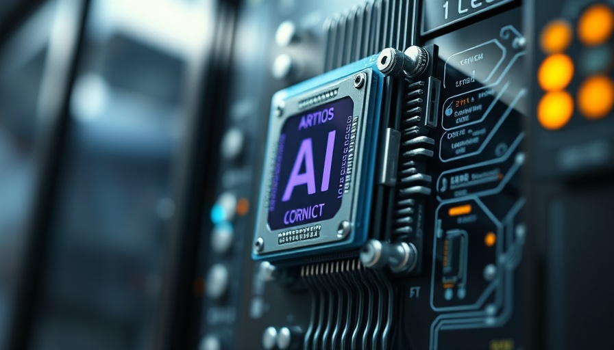 AI chip startup technology in server setup