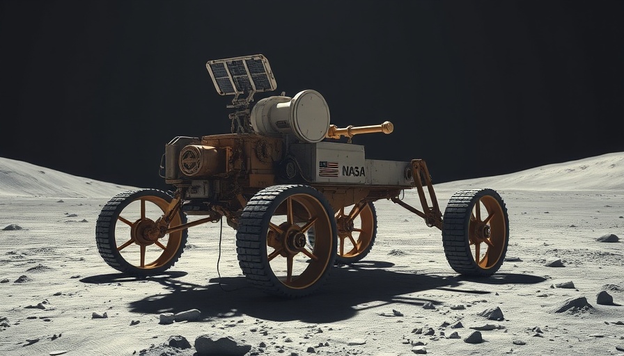 NASA spinoff technologies lunar rover on moon surface