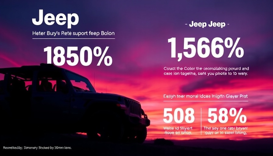 Infographic on insurance options at dealerships with Jeep silhouette.