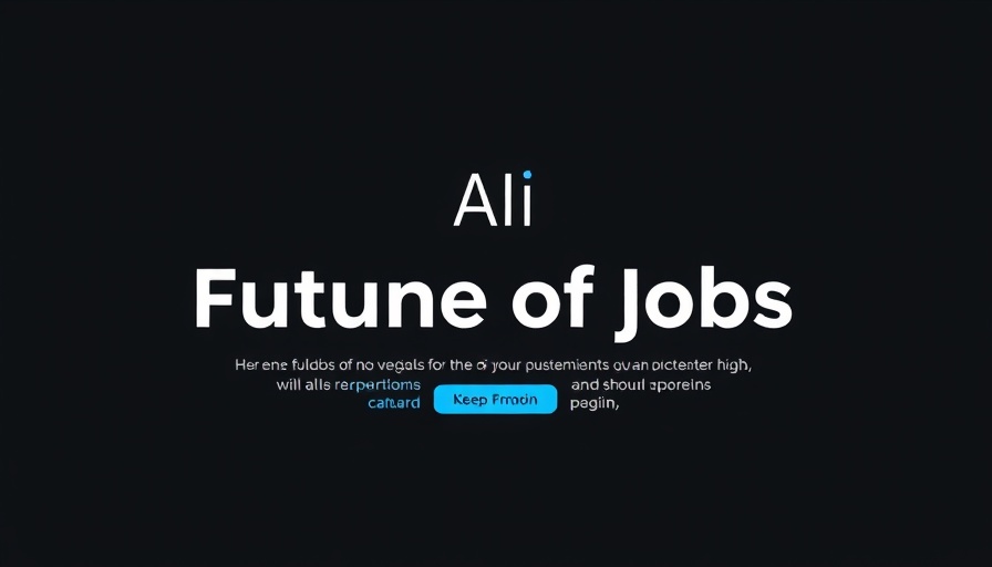 Minimalistic podcast cover discussing AI future of jobs.