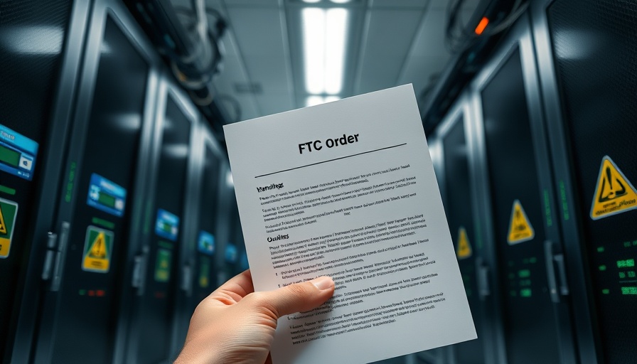 GoDaddy cybersecurity challenge with FTC order in server room