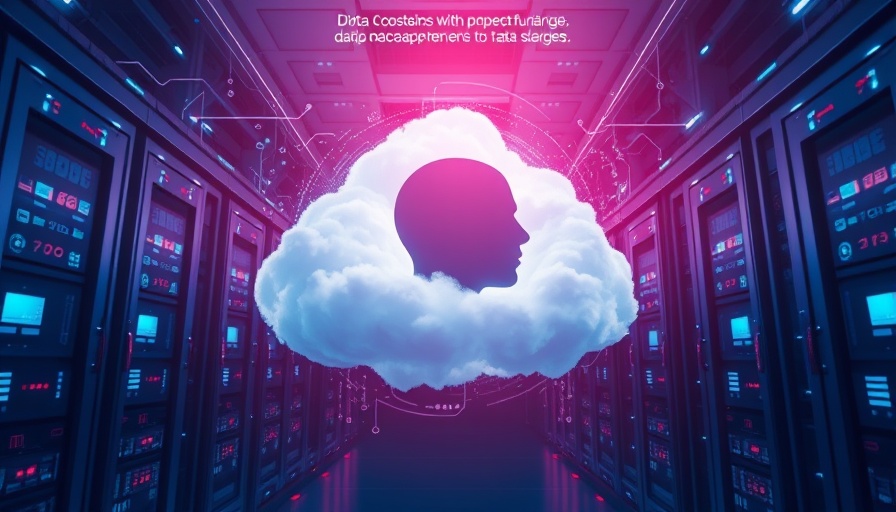 Dell PowerStore AI and data storage concept with cloud and vault.
