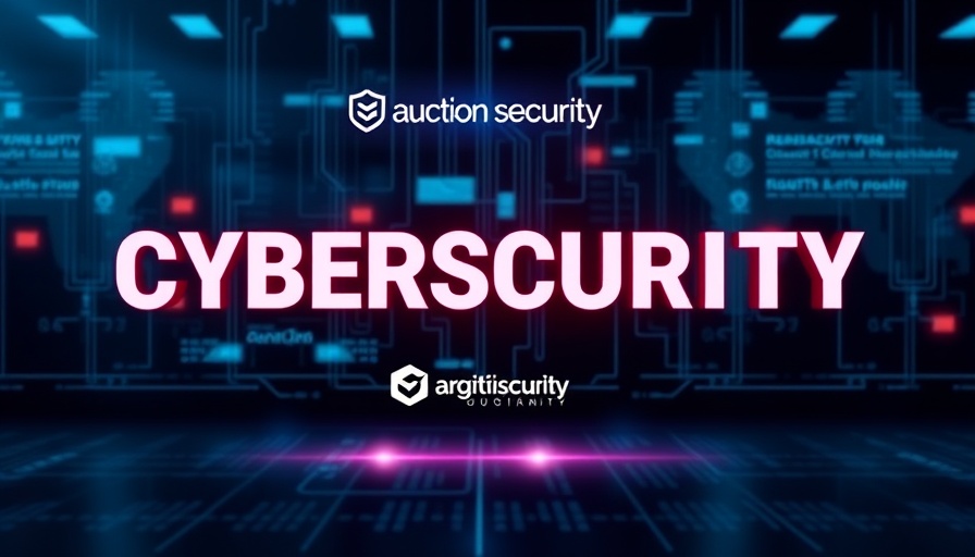Cybersecurity for auctions text graphic with NAAA logo.