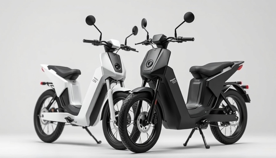 Modern e-bike models displayed in a clean studio setting.