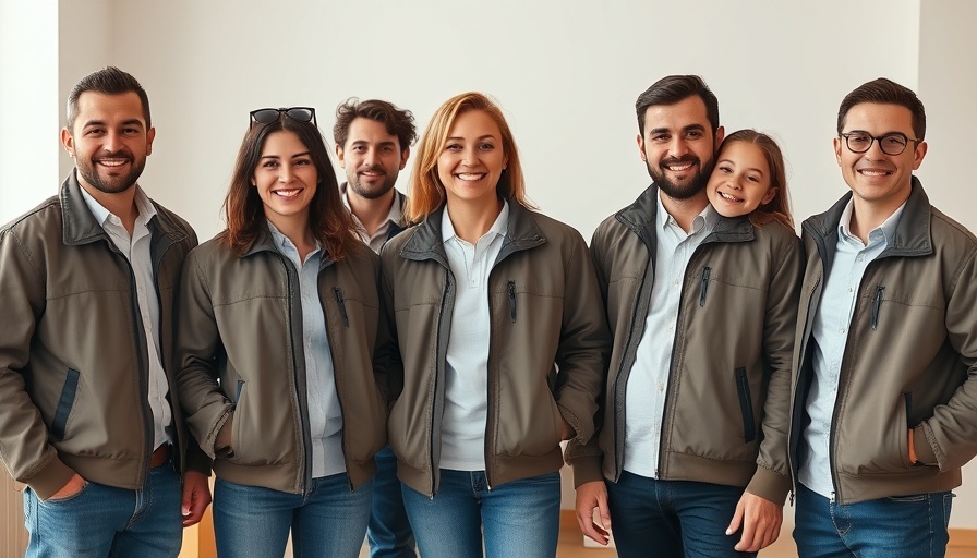 Tern ZE team group photo with matching attire and smiles.