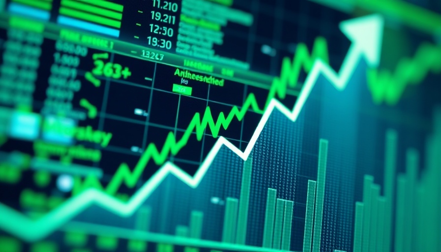 Graph depicting marketing investments growth in vibrant colors.