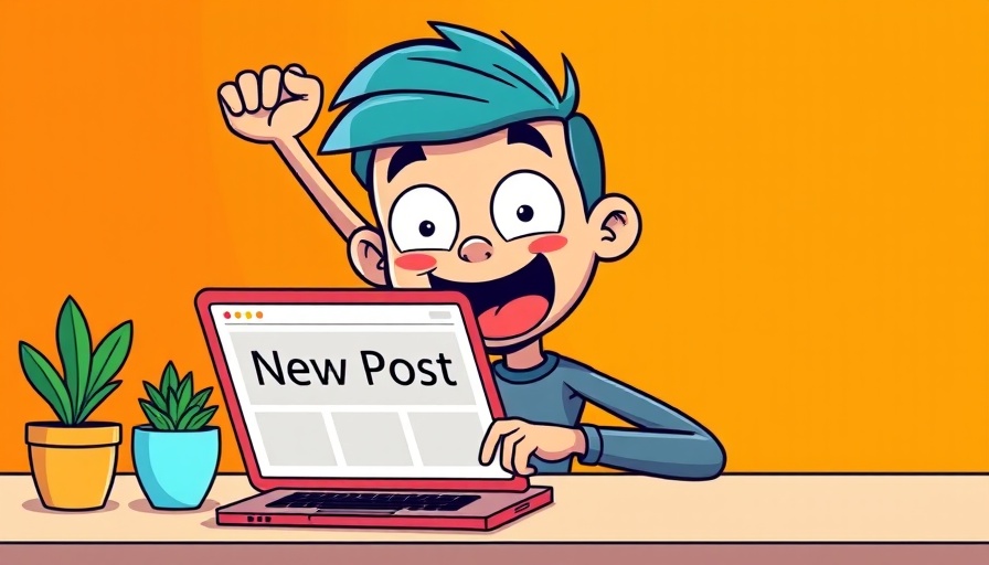 Vibrant illustration of character creating content, capturing product-market fit.