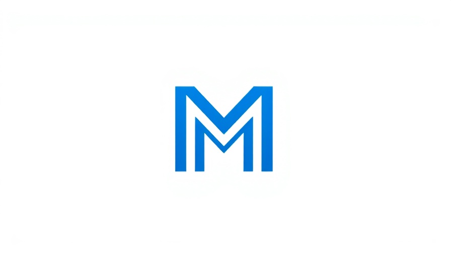Minimalistic M logo for marketing effectiveness