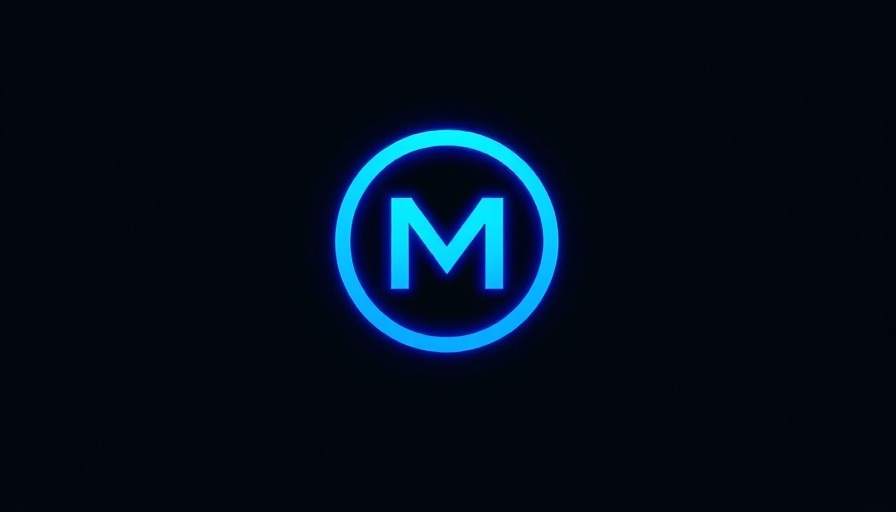 B2B Lead Generation Business Logo with Letter M