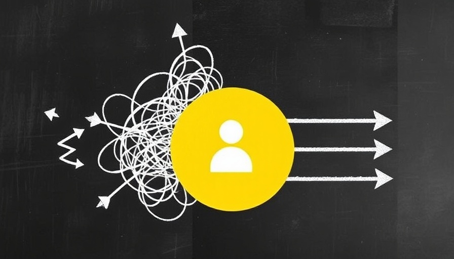 Fractional CRO concept illustration on a chalkboard background.