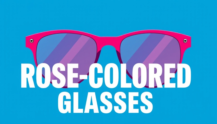 Marketing Agility vs. Reckless Speed graphic with rose-tinted glasses.