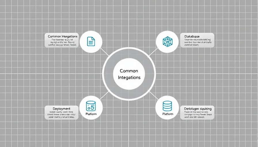 AI-powered unstructured data diagram with connected elements.