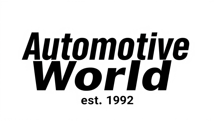 Good Design Awards logo featuring 'Automotive World est. 1992'.