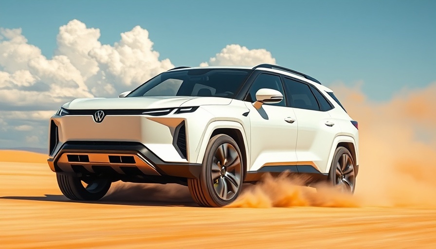 2025 Hyundai Ioniq 5 driving in desert landscape