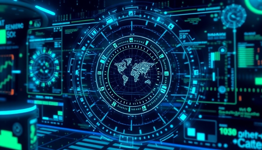 Futuristic AI interface analyzing data, AI common sense concept.