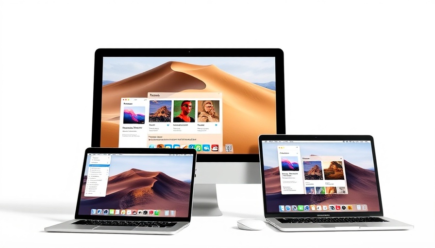 Apple devices on MacOS Sequoia, showcasing features.